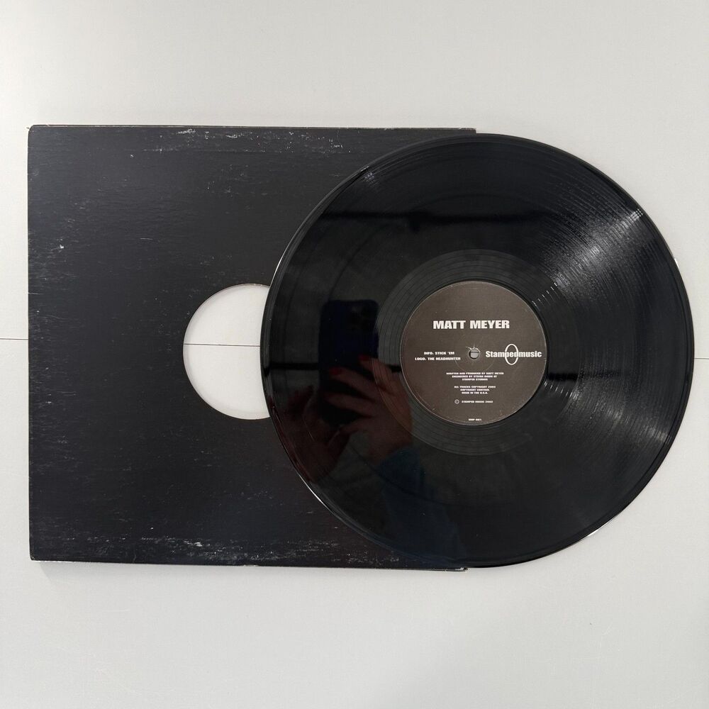 Matt Meyer Stamped Music SMP-001 12” Vinyl 2002 DJ Record VG (027)